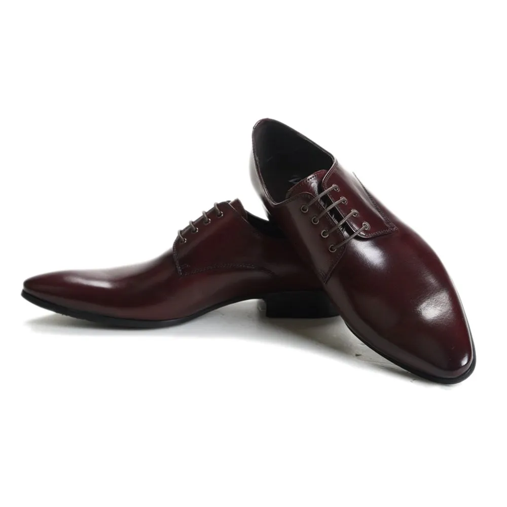 Men 3CM Heel Lace Up Oxford Shoes