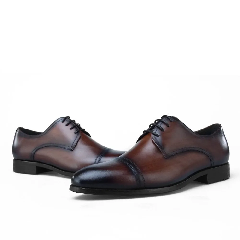 Men Captoe Lace Up Formal Shoes