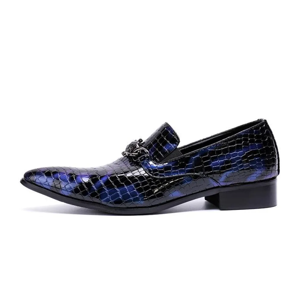 Mens Low Top Slip On Oxford Shoes