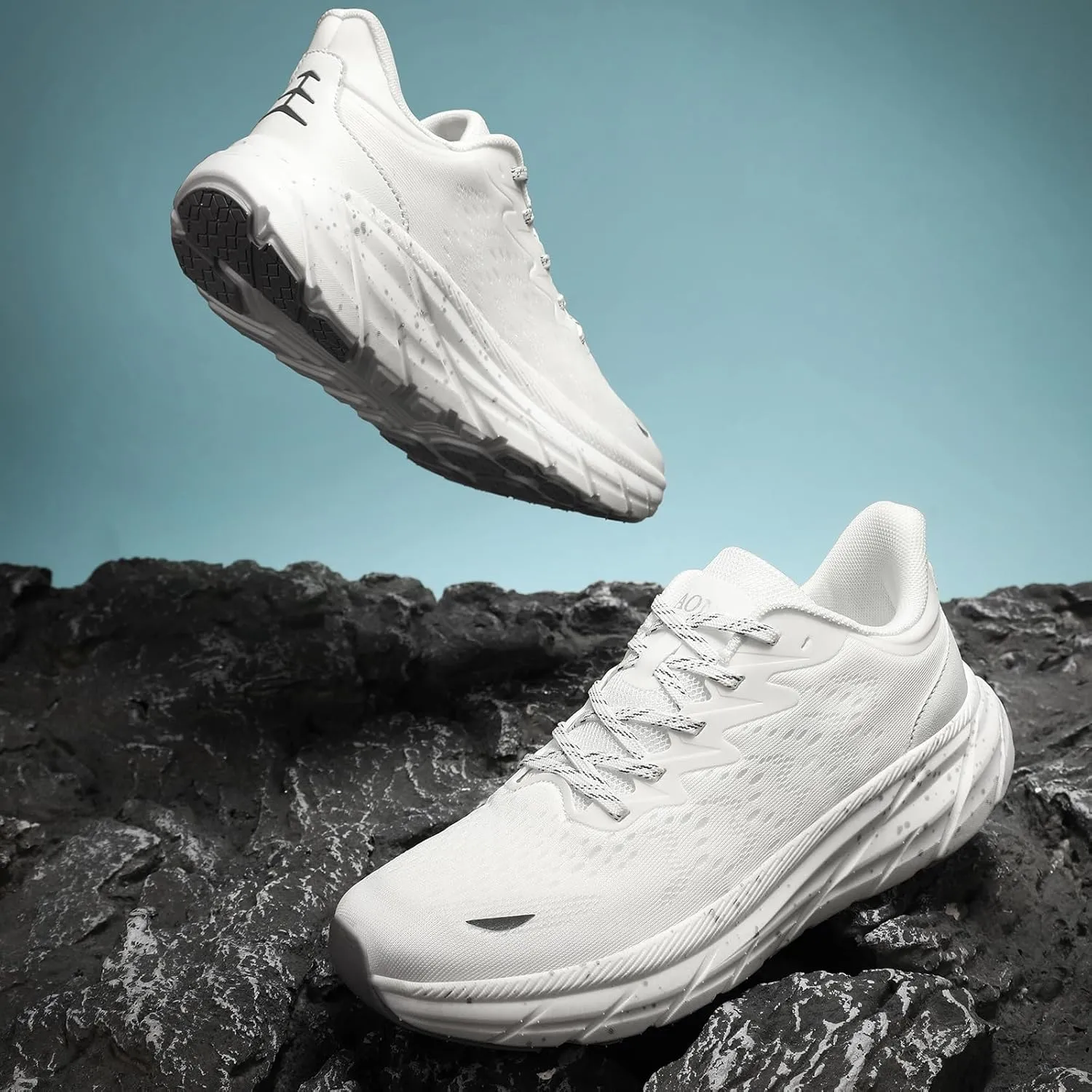 Mens Running Shoes Walking Sneakers Breathable Lightweight Soft Sole Trail Running Shoes