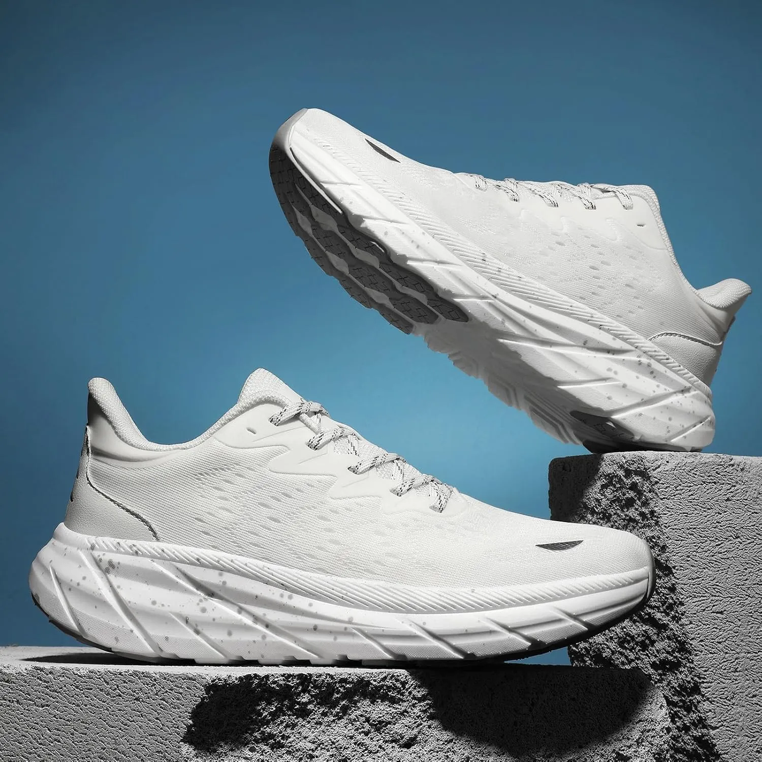 Mens Running Shoes Walking Sneakers Breathable Lightweight Soft Sole Trail Running Shoes