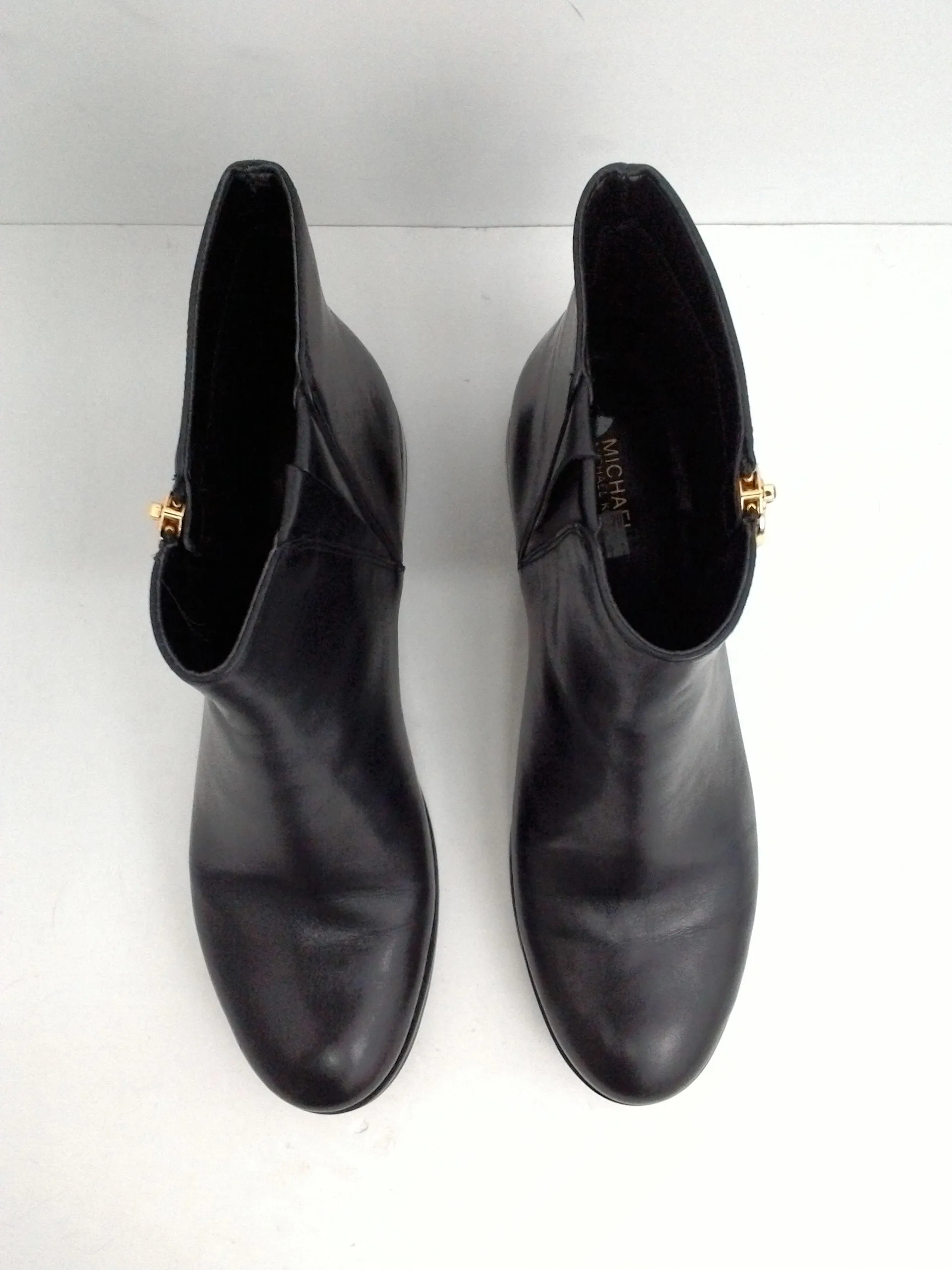Michael Kors Women's Black Leather Booties Size 8.5 and 9.5