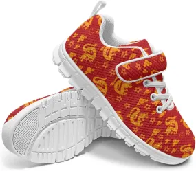 Micoklinlin Kids Sneakers Boys Girls Lightweight Strap Athletic Running Shoes Comfort Running Jogging Tennis Sport Shoes