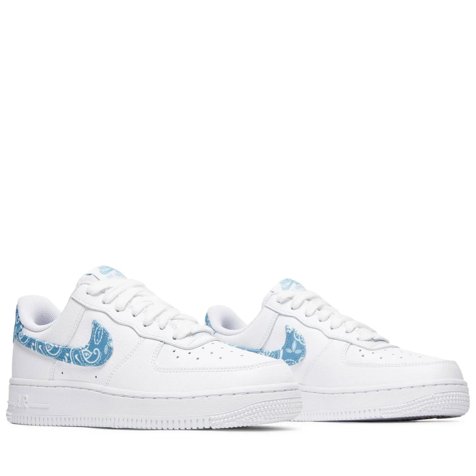 Nike Air Force 1 Low '07 Essential White Worn Blue Paisley (W)