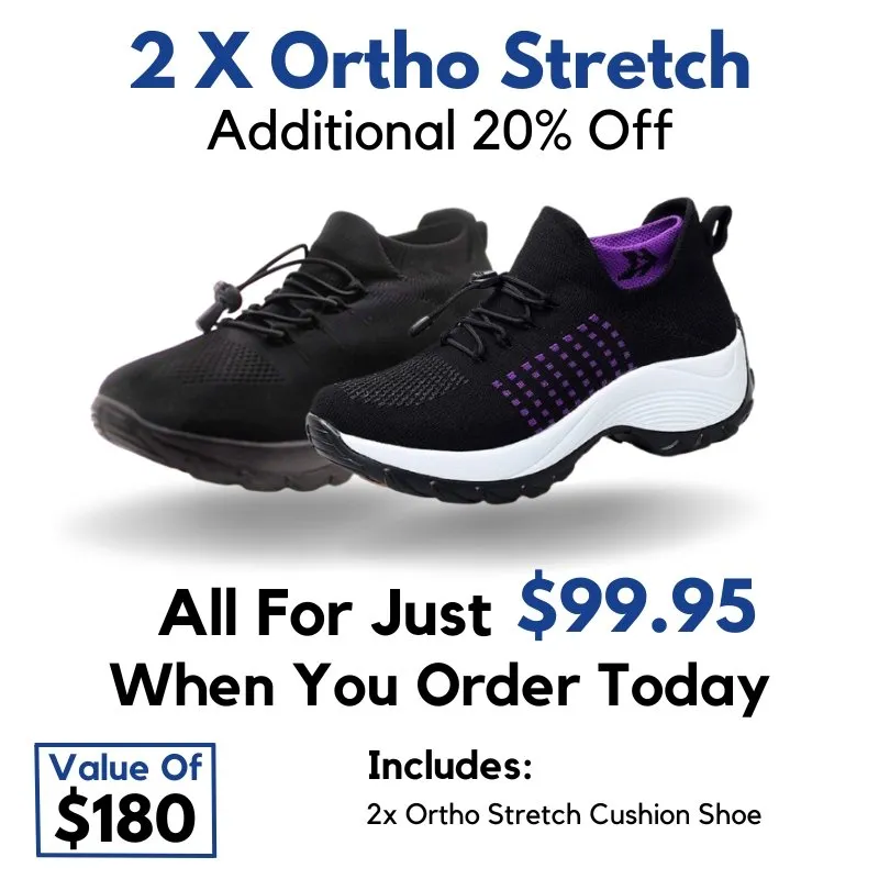 Ortho Stretch Cushion Shoe (Exclusive Bundle Offers)