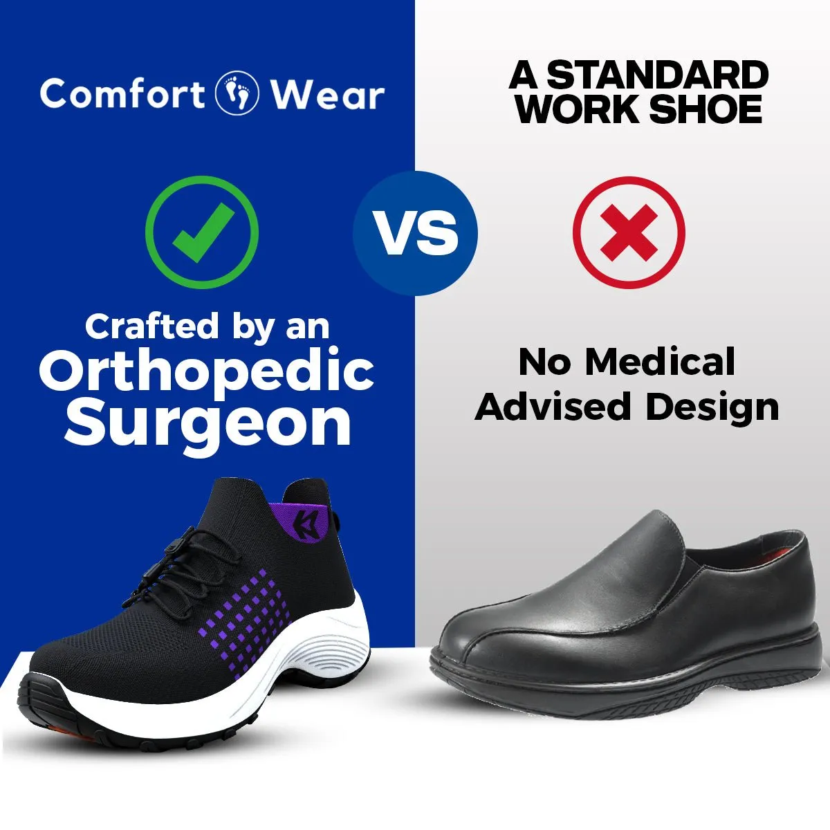 Ortho Stretch Cushion Shoe (Exclusive Bundle Offers)
