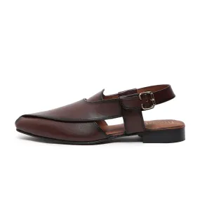 Peshawar | Tan Pathani Sandal