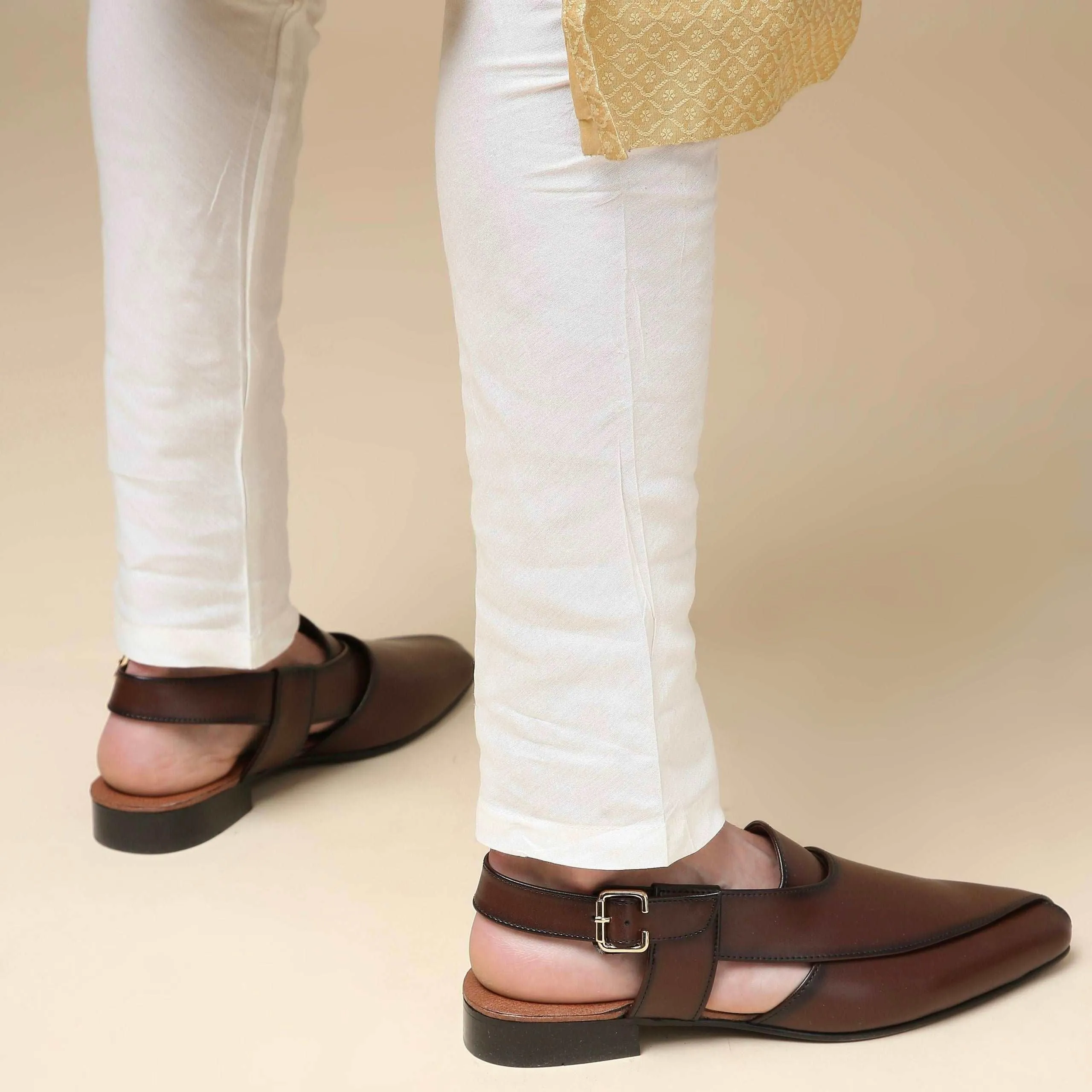Peshawar | Tan Pathani Sandal