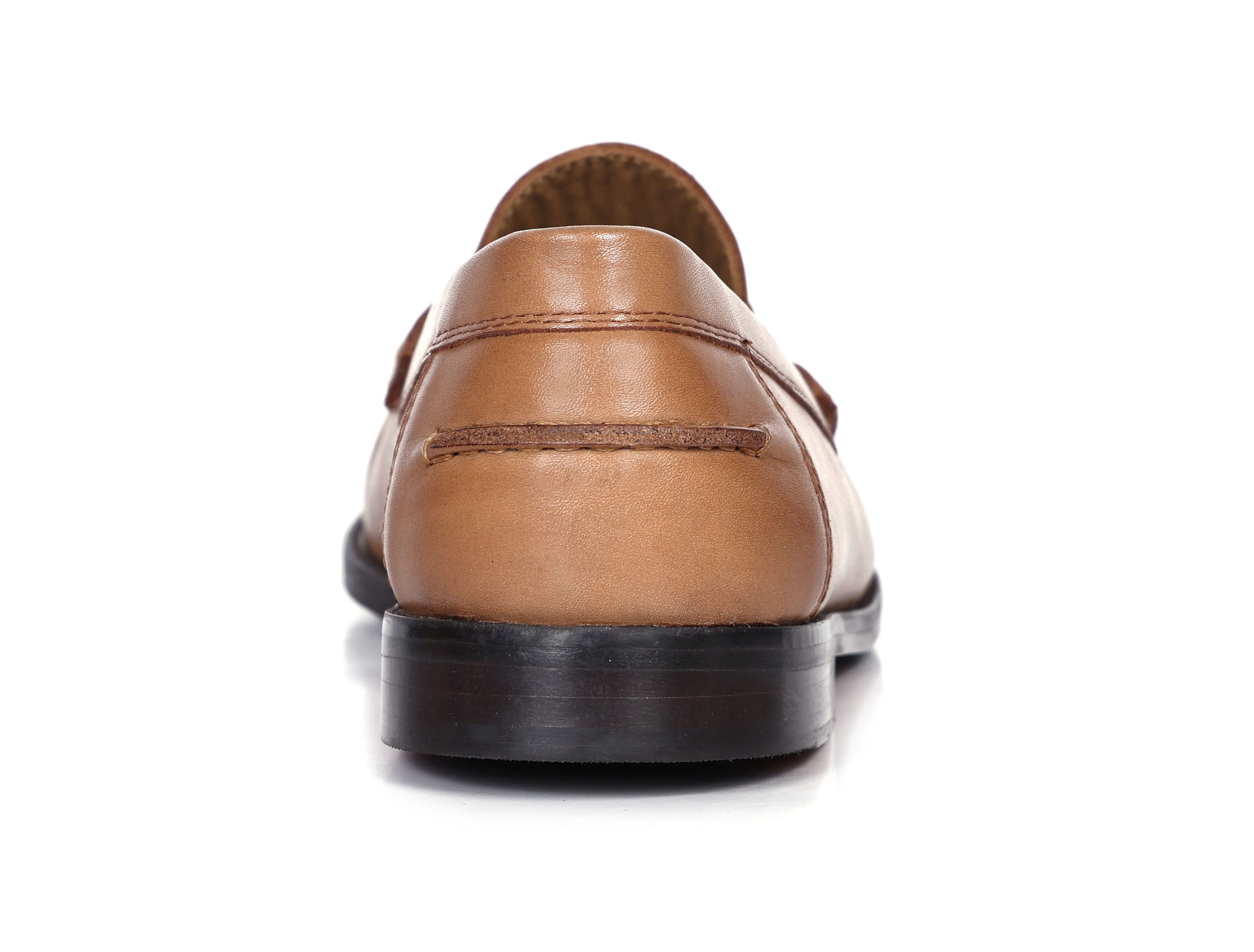 Premium Tan Leather Shoes, Art: LS-1102