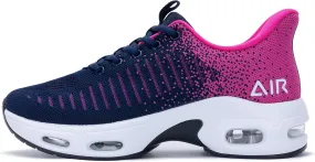 Quseek Women's Slip on Walking Shoes Comfortable Air Running Tennis Shoes Athletic Gym Workout Jogging Fashion Sneakers US 6-11