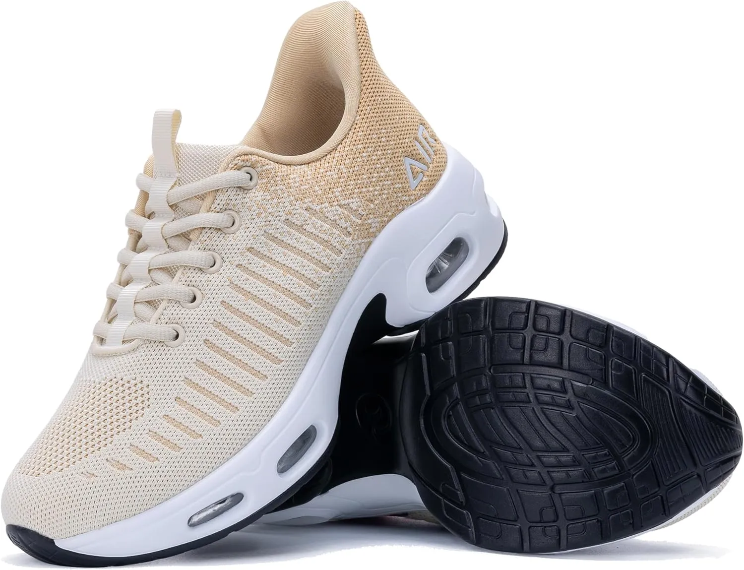 Quseek Women's Slip on Walking Shoes Comfortable Air Running Tennis Shoes Athletic Gym Workout Jogging Fashion Sneakers US 6-11