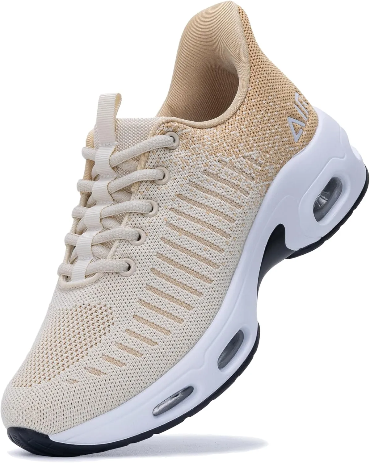 Quseek Women's Slip on Walking Shoes Comfortable Air Running Tennis Shoes Athletic Gym Workout Jogging Fashion Sneakers US 6-11