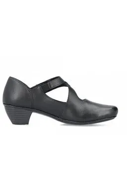 Rieker 41793-02 Black smart shoe