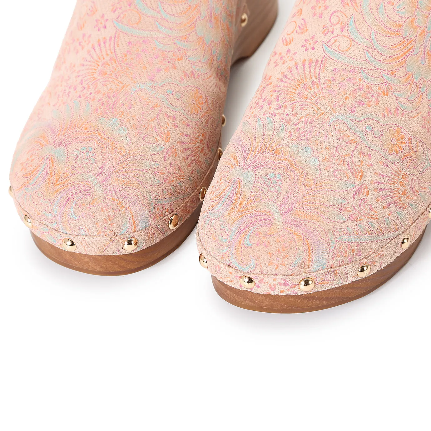 Sabot En Bois - Rose