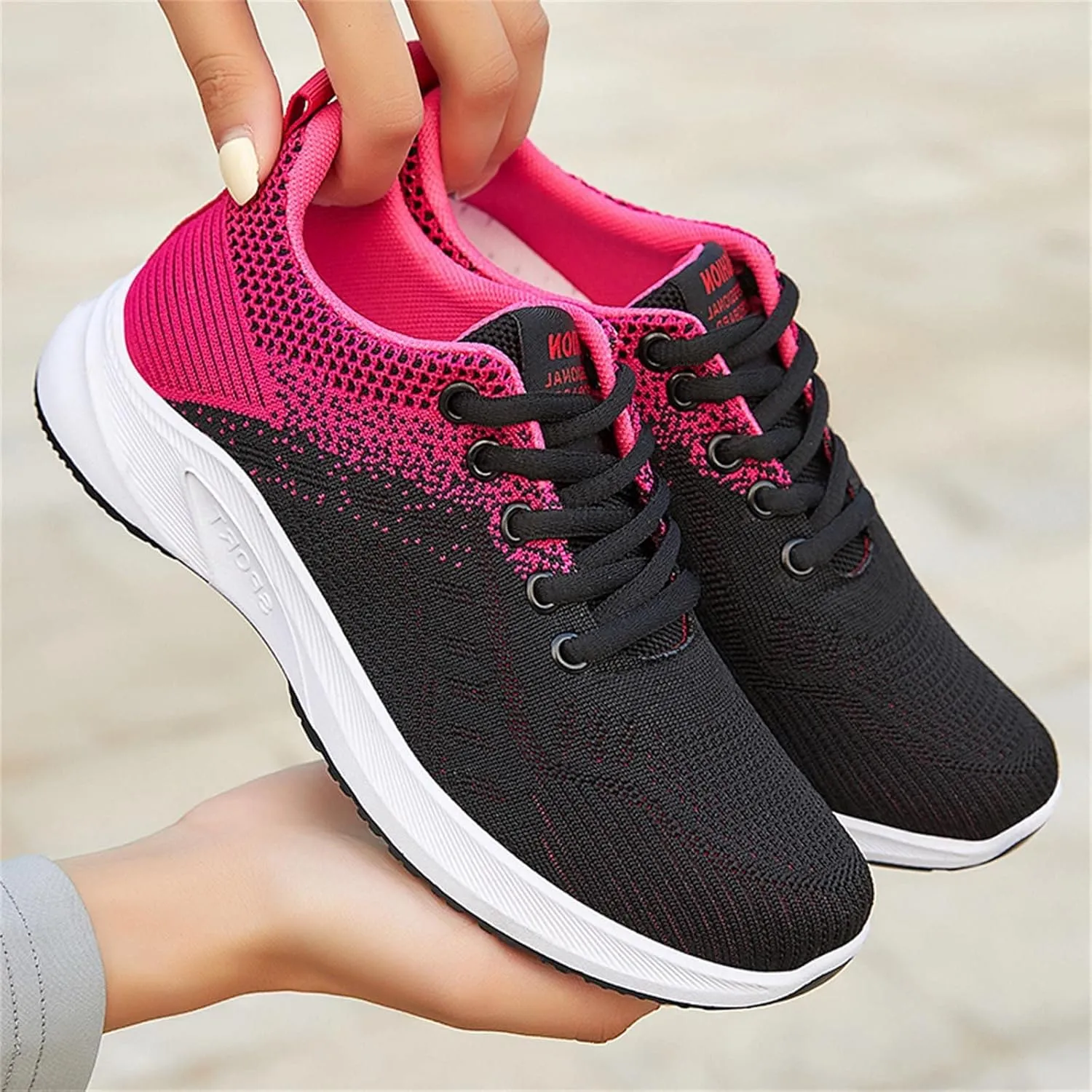 SBGMoSJ White Chunky Platform Sneakers for Women Mule Shoes for Women Slip On Heels Black Leather Nurse Shoes for Women High Top Sneakers for Women Wide Width Tennis Shoes for Women 2023
