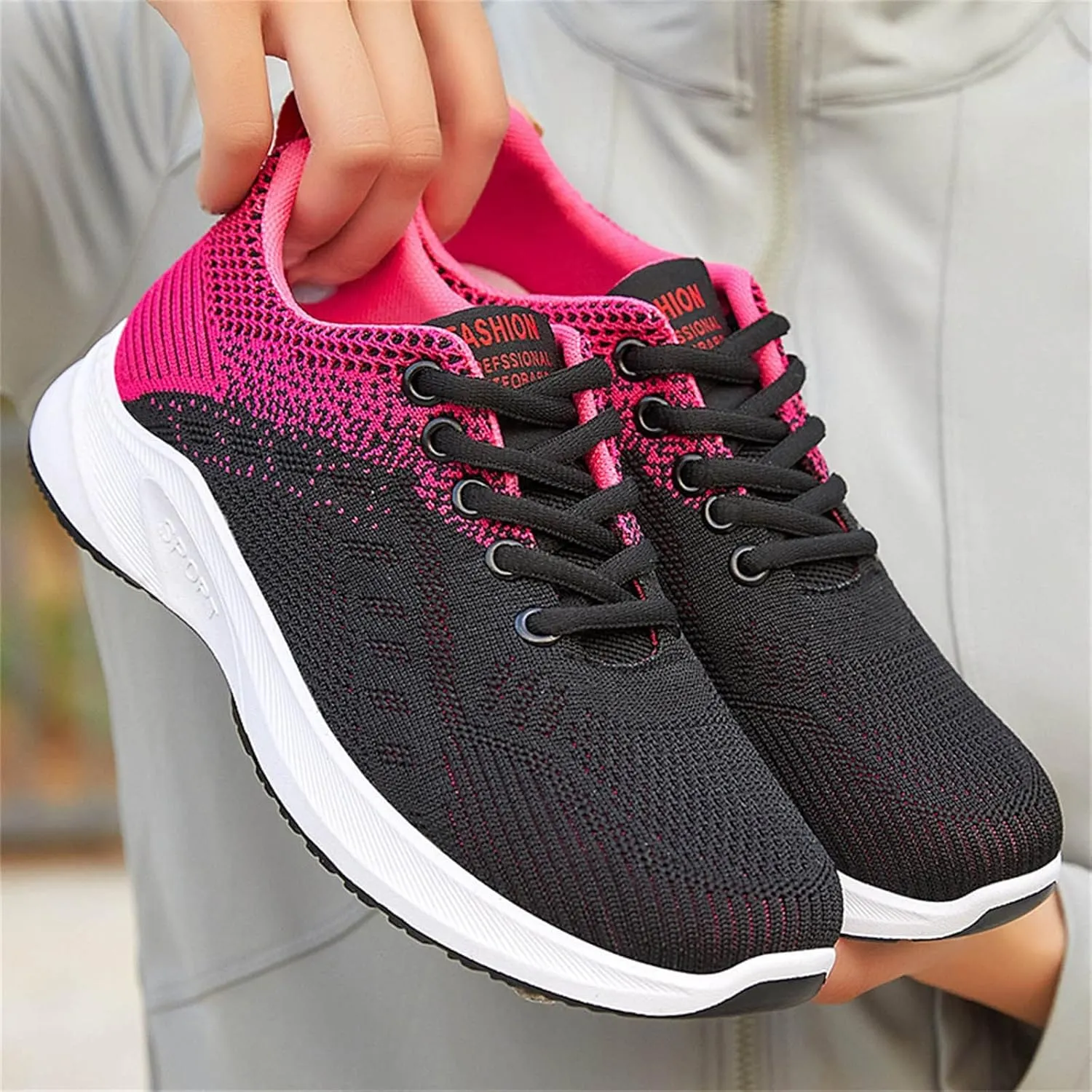 SBGMoSJ White Chunky Platform Sneakers for Women Mule Shoes for Women Slip On Heels Black Leather Nurse Shoes for Women High Top Sneakers for Women Wide Width Tennis Shoes for Women 2023
