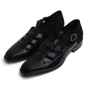 Sehrafi - Black Sandal Shoes