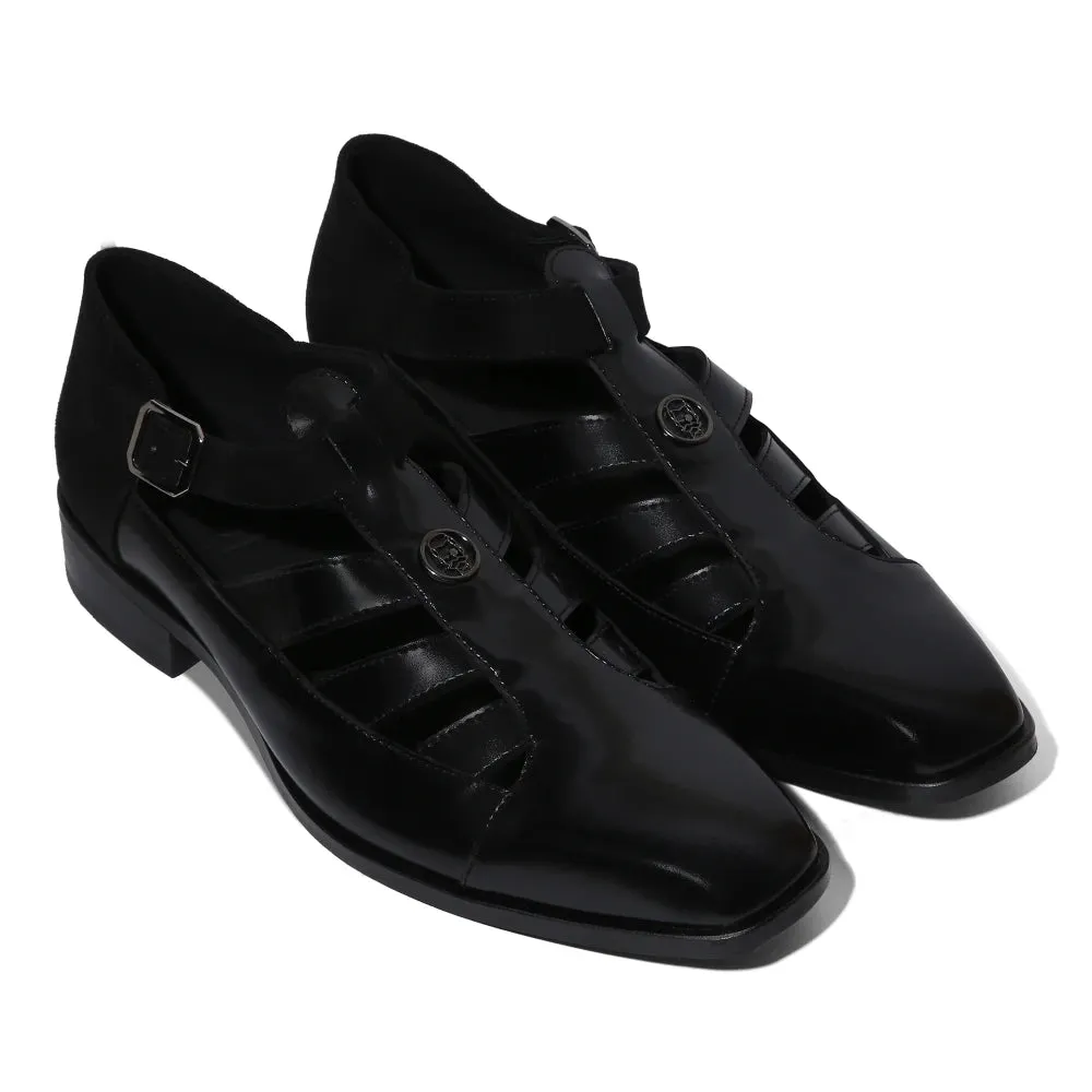 Sehrafi - Black Sandal Shoes