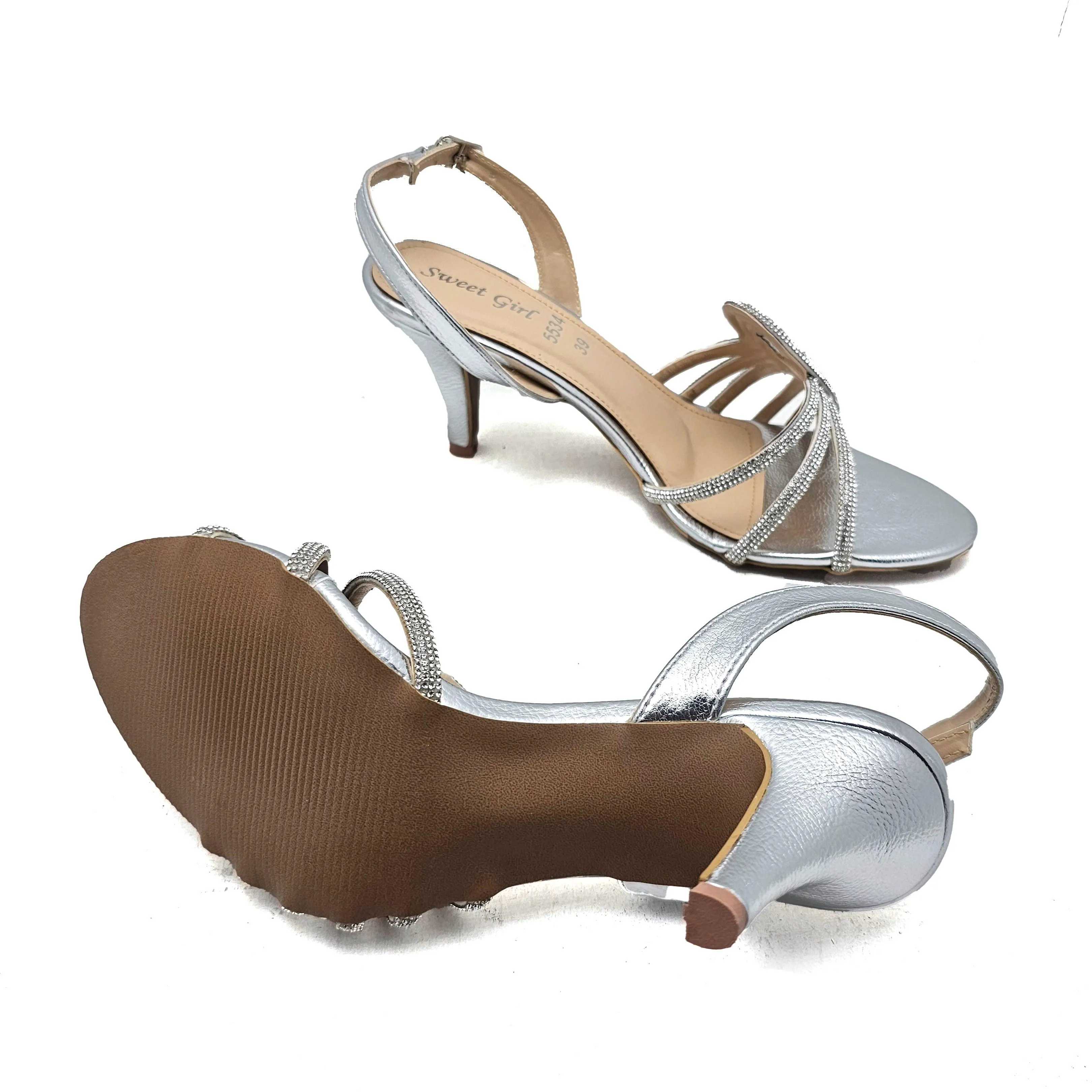 Silver Fancy Sandal