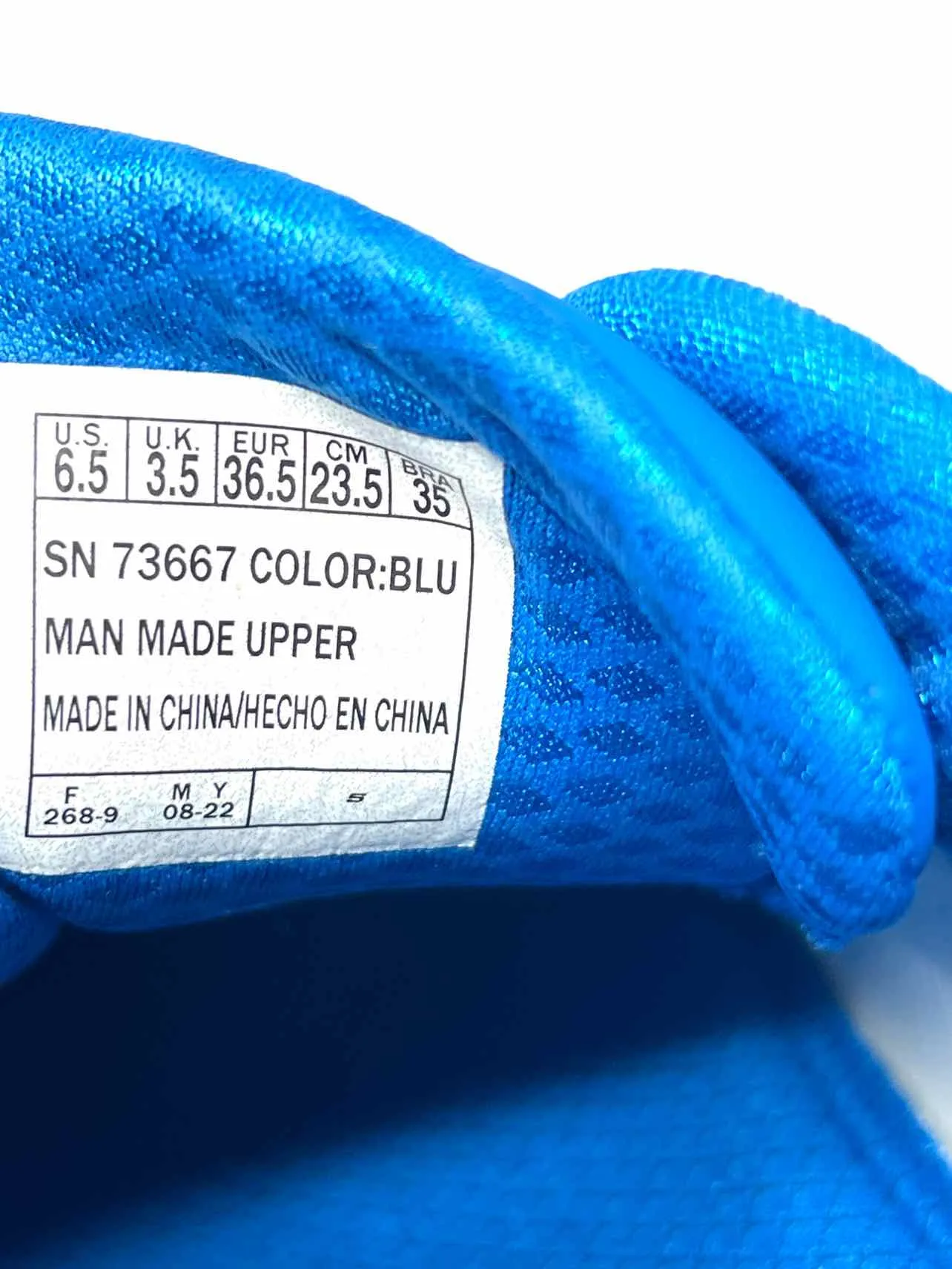 Skechers Size 6.5 Blue Shoes Sneakers