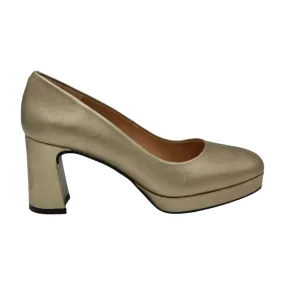Unisa Bronze Platform Court Shoe Malik