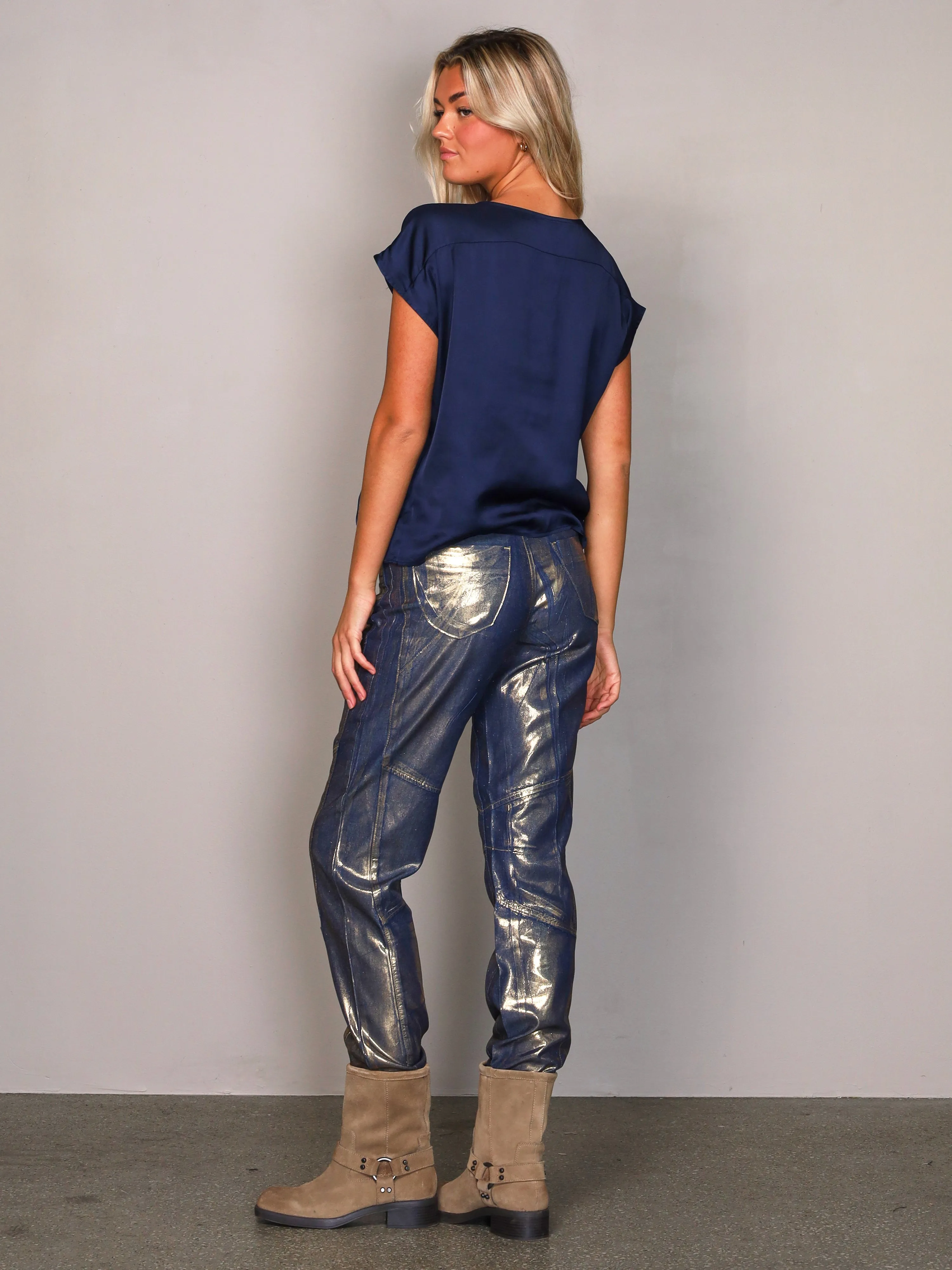 VALINA blouse - Classic Navy