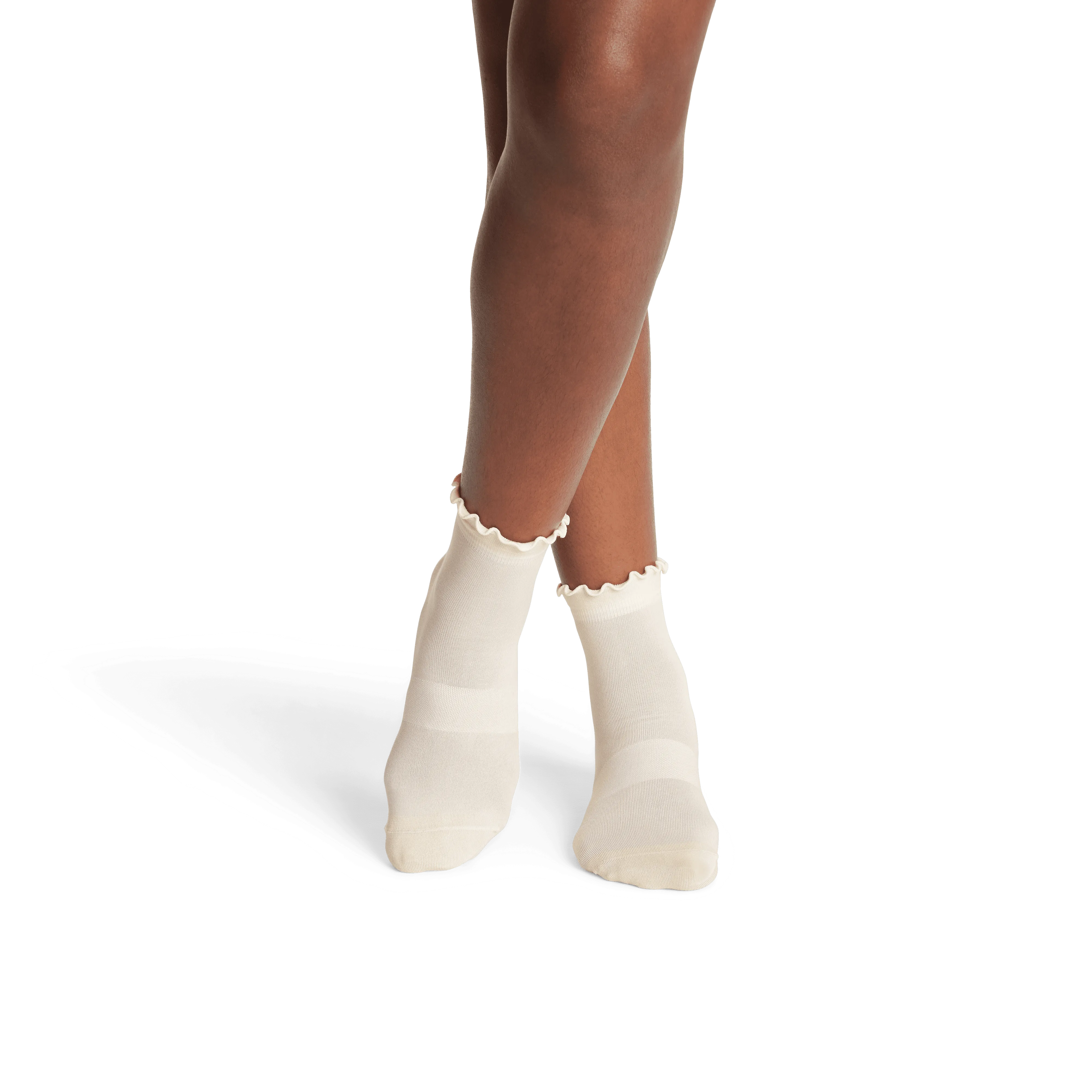 Women's Lightweight Frill Quarter Socks