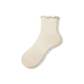 Women's Lightweight Frill Quarter Socks