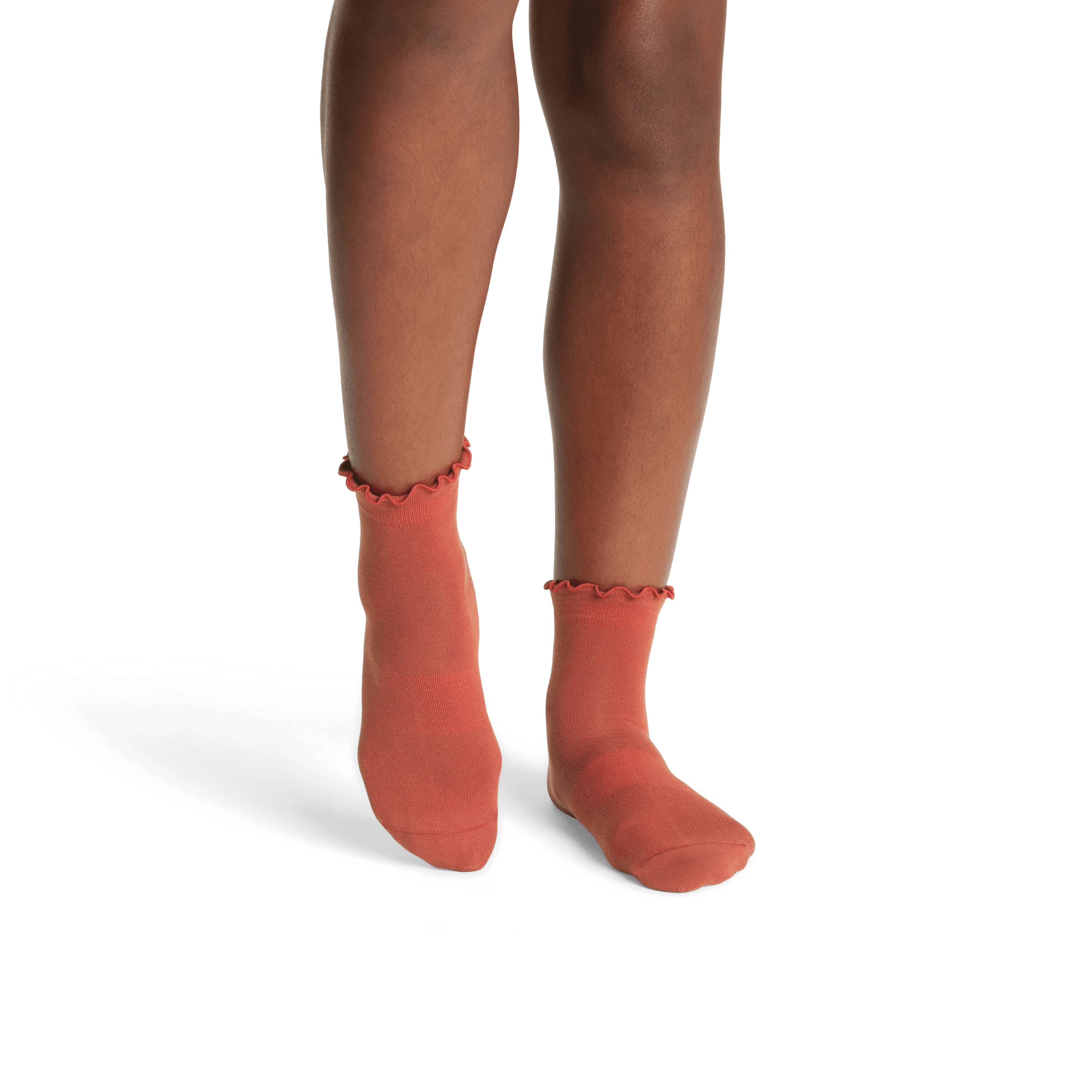 Women's Lightweight Frill Quarter Socks