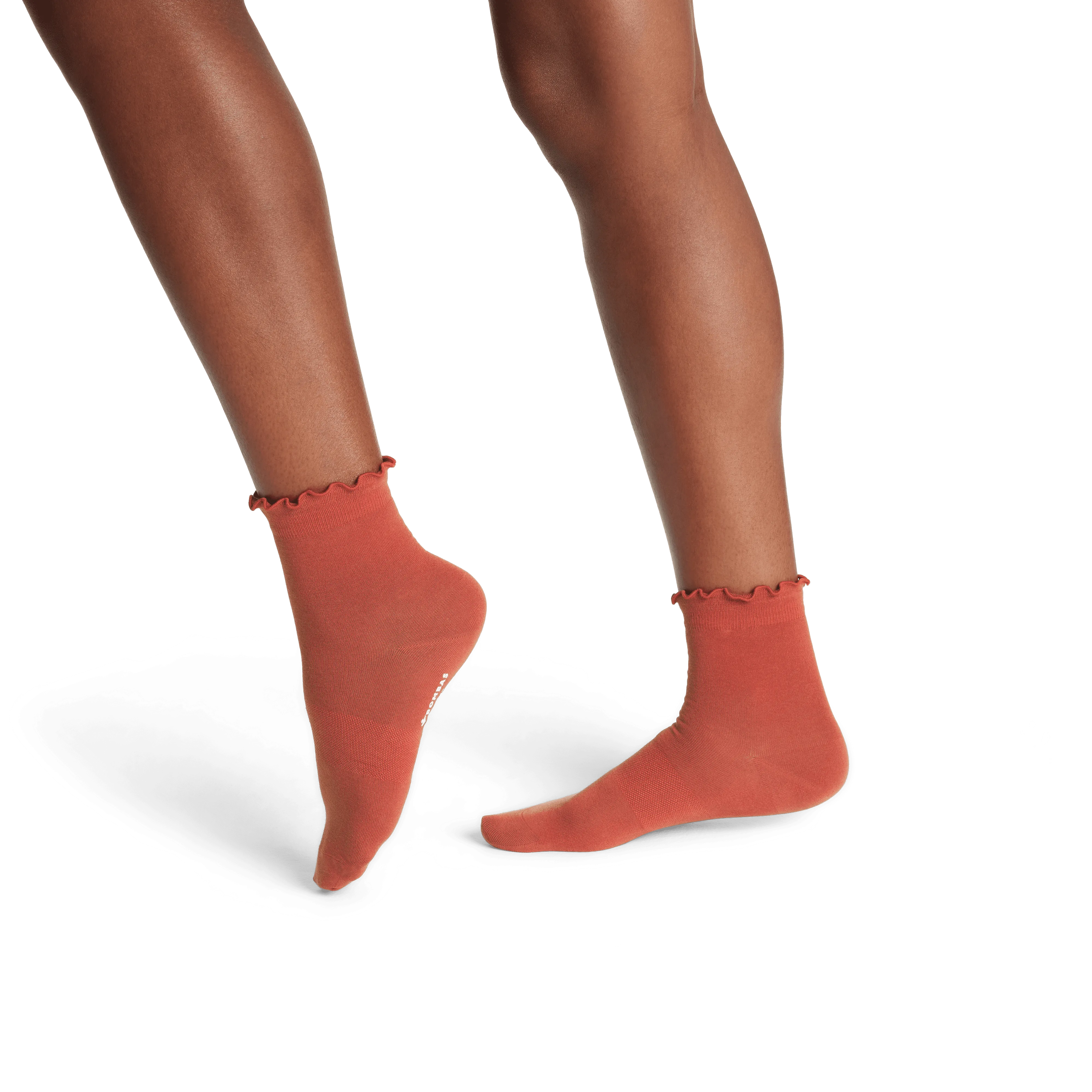 Women's Lightweight Frill Quarter Socks