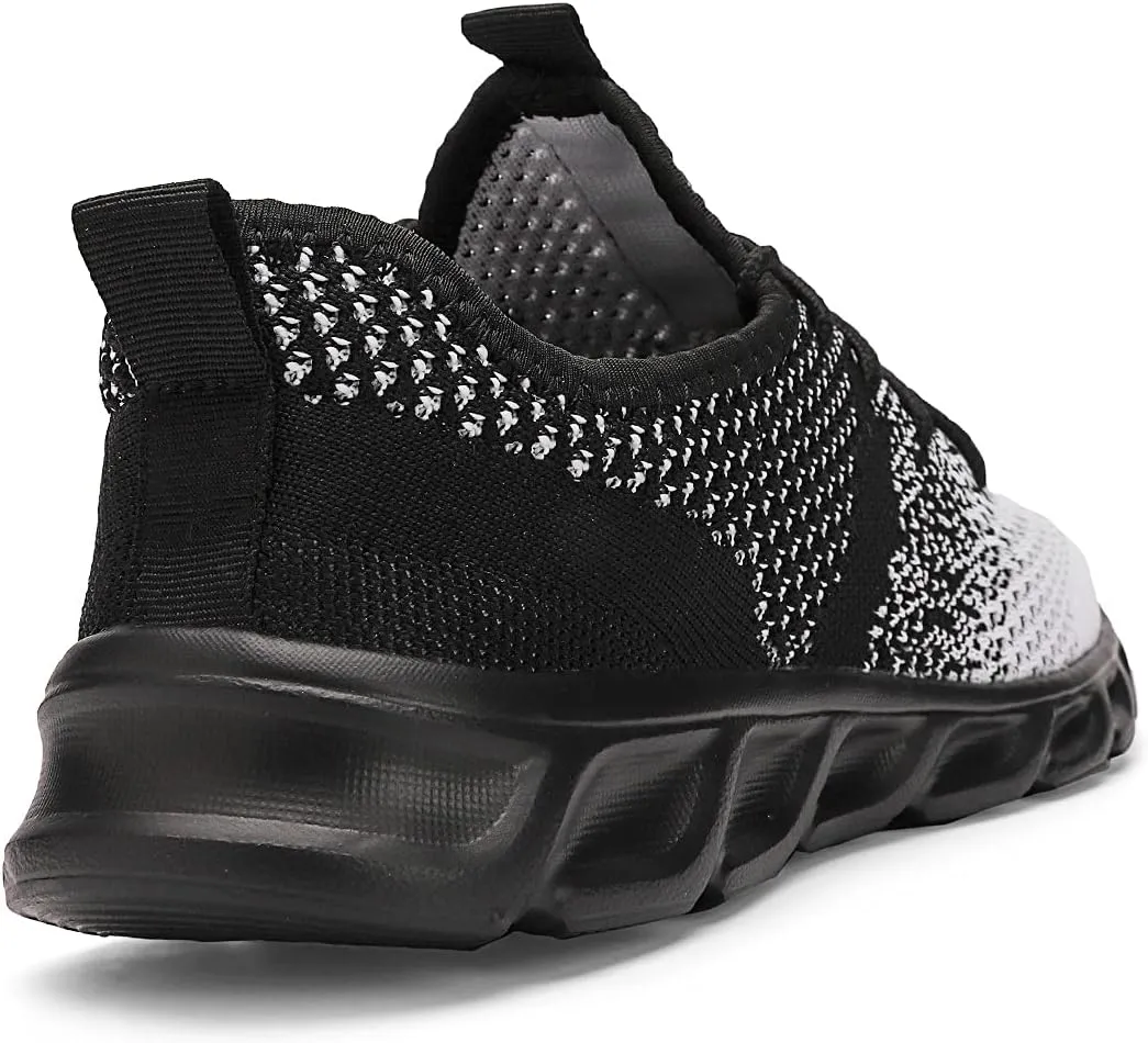 WYGRQBN Mens Tennis Gym Shoes Running Lightweight Breathable Shoes Casual Sneakers
