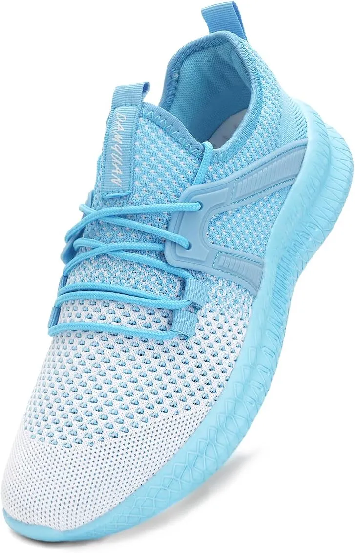 WYGRQBN Mens Tennis Gym Shoes Running Lightweight Breathable Shoes Casual Sneakers