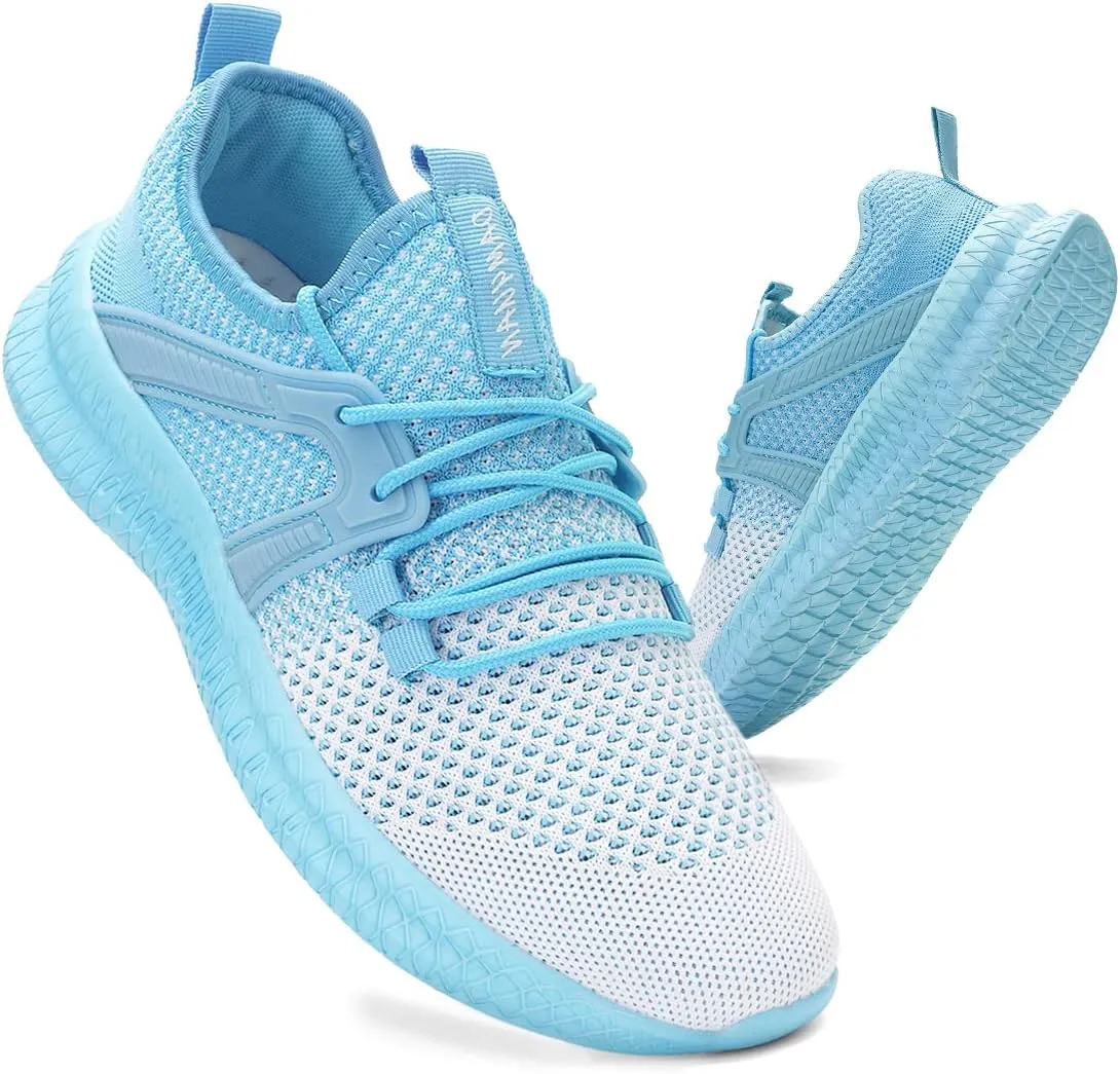 WYGRQBN Mens Tennis Gym Shoes Running Lightweight Breathable Shoes Casual Sneakers