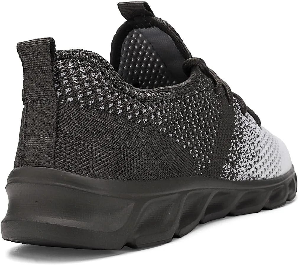 WYGRQBN Mens Tennis Gym Shoes Running Lightweight Breathable Shoes Casual Sneakers