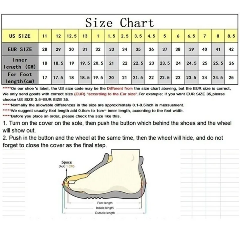 XVXF Kids LED Shoes Light Up Shoes Sneakers With Wheels Boy Girl Mesh Roller Skate Shoes Chaussure Enfant Glowing Luminous led shoes for kids  